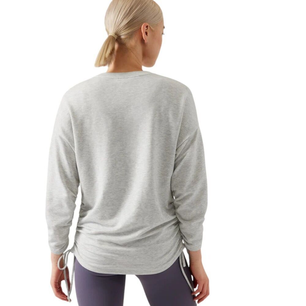 Athleta Lombard Ruched Sweatshirt - Picture 3 of 9